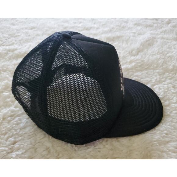 Vintage Desert Storm Trucker Cap Adjustable Strap Black Support Our President - Picture 5 of 7